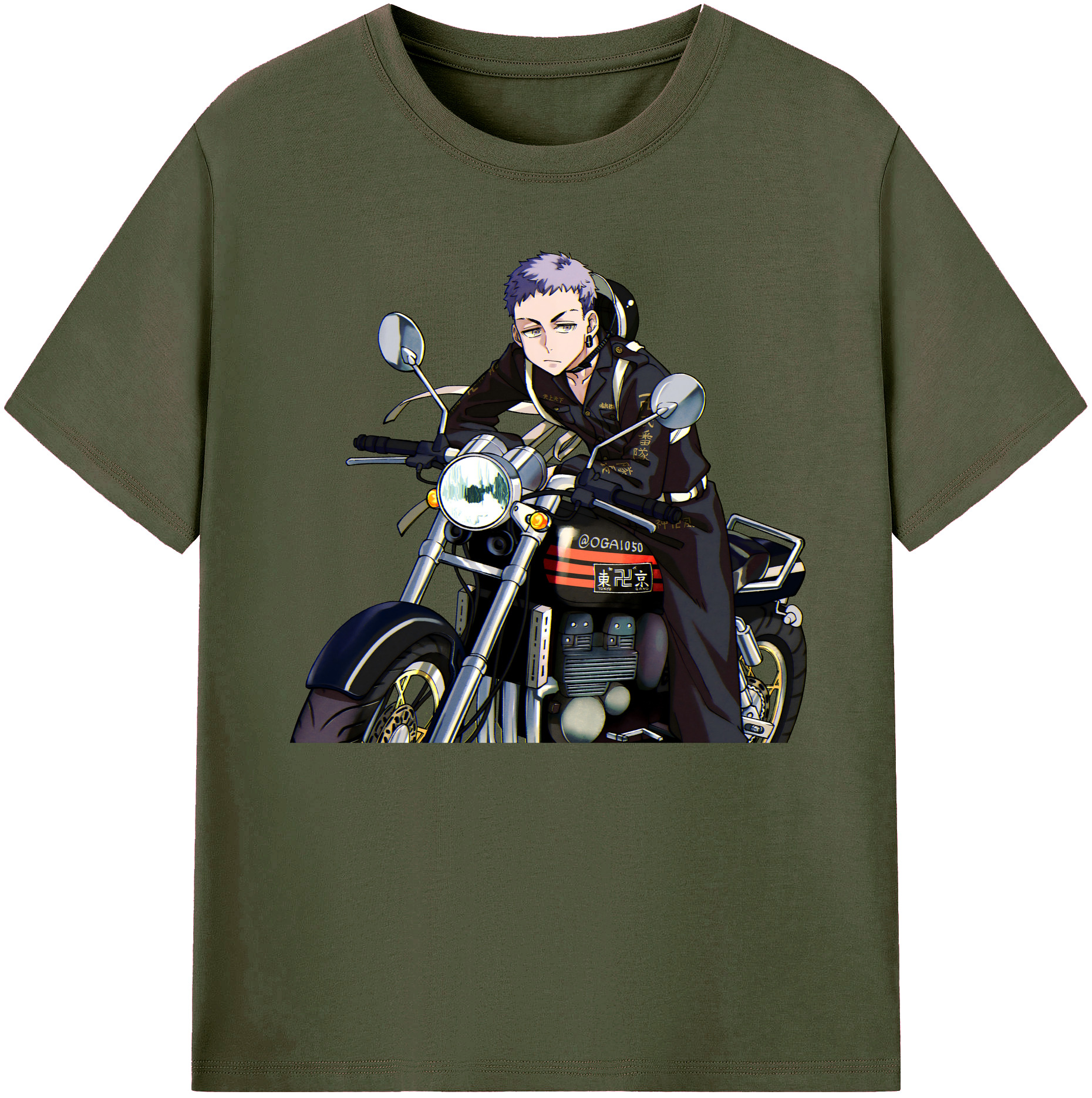 （画像用） 東京リベンジャーズ Tokyo Revengers 綿100％ メンズ半袖Tシャツ｜肌触りやわらか＆通気性